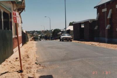 PHOTOGRAPH: 'POWER UNDERGROUNDING ROWLAND/DENIS STREET' 1987