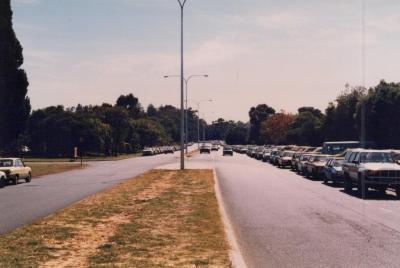 PHOTOGRAPH: 'HACKETT DRIVE NEW STREET LAMPS' 1986