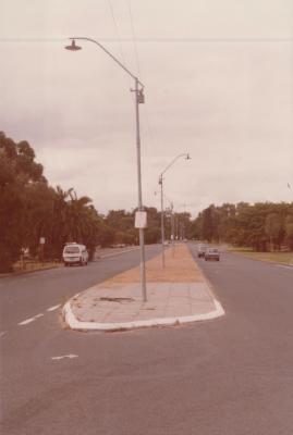 PHOTOGRAPH: 'HACKETT DRIVE OVERHEAD POWER LINES' 1985