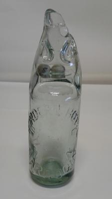 HORDERN HOTEL SOFT DRINK BOTTLE WITH MARBLES