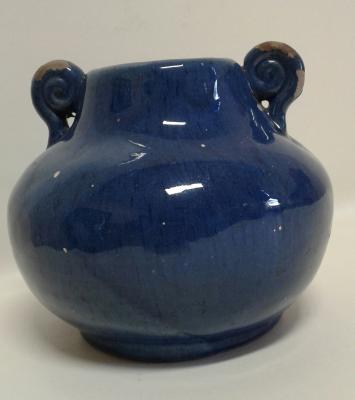 NARROGIN POTTERY BLUE VASE