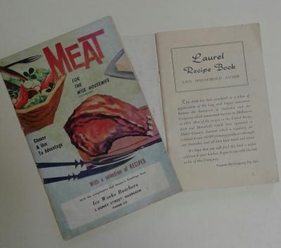 RECIPE BOOKS X 2