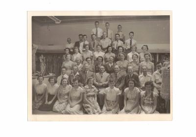 FOY'S STAFF CHRISTMAS 1953