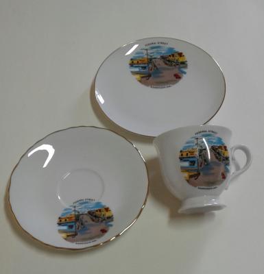 NARROGIN SOUVENIR TEA CUP & SAUCER & PLATE