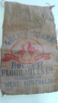 HESSIAN FLOUR BAG