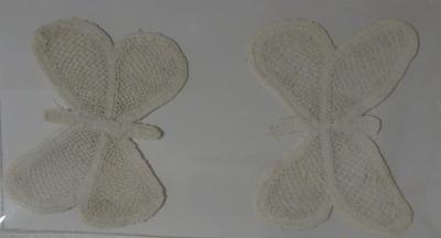 EMBROIDERED BUTTERFLIES