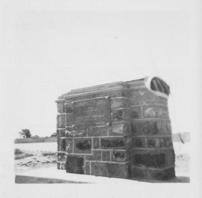 OPENING OF KOJONUP WATER SUPPLY BY HON A.F. WATTS C.M.G. M.L.A. NOV 29TH 1952