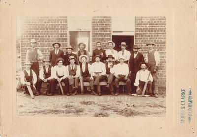 SMOKERS V NON SMOKERS CRICKET MATCH 1904