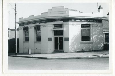 RURAL AND INDUSTRIES BANK ON CORNER OF ALBANY HIGHWAY AND GREGORY STREET