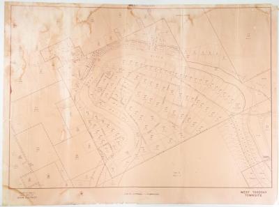 WEST TOODYAY TOWNSITE MAP AUGUST 1969