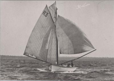 PHOTOGRAPH: DOUG ROE'S BOAT SEPTIMUS