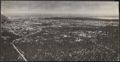 PHOTOGRAPH: AERIAL VIEW OF SUBIACO AND SURROUNDING AREAS