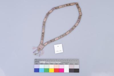 NECKLACE AND BRACELET: MATCHING SET, BEADED