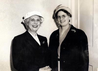 Lady McLarty & Ida Spencer