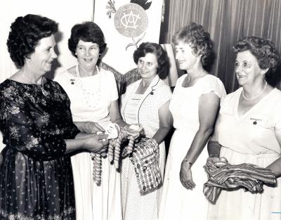 1 B/W Photo 8x10. CWA of WA delegation to Area Conference