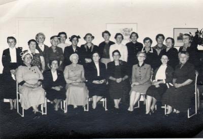 CWA State Council Members B/W Photograph - 1956