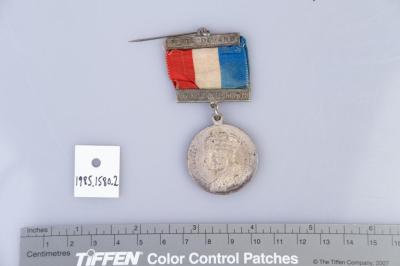 MEDAL: COMMEMORATION FOR THE CORONATION OF KING GEORGE AND QUEEN MARY