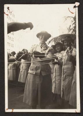 PHOTOGRAPH: MRS THOMAS AT SYLVIA WILLIAM'S WEDDING