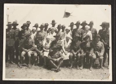 PHOTOGRAPH: SUBIACO VAD WITH SOLDIERS OF 2ND LIGHT HORSE CAMP, ROCKINGHAM