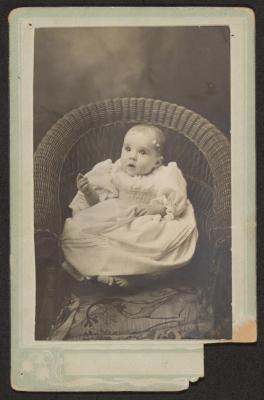 PHOTOGRAPH: MARY WEEDEN, AGED SEVEN MONTHS