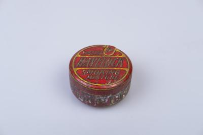 TOBACCO TIN WITH LID