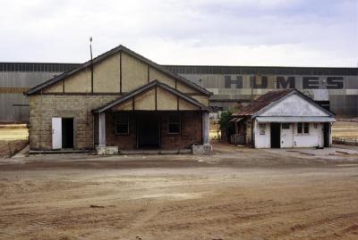 PHOTOGRAPH: HUMES ENGINEERING WORKS DERELECT BUILDINGS MIRIAM STANNAGE COLLECTION