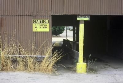 PHOTOGRAPH: HUMES ENGINEERING WORKS DERELECT BUILDINGS MIRIAM STANNAGE COLLECTION