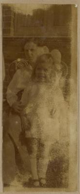 PHOTOGRAPH (DIGITAL COPY): WOMAN AND DAUGHTER, ABRAHAMS FAMILY