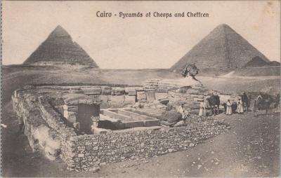 POSTCARD: 'CAIRO', JIM AND LILLIAN DENNIS CHRISTMAS COLLECTION