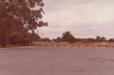 PHOTOGRAPH: 'JH ABRAHAMS RESERVE CAR PARK' 1985