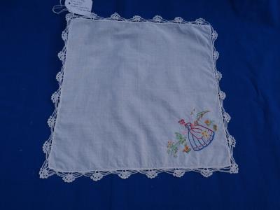 GENERAL EMBROIDERY, HANDKERCHIEF