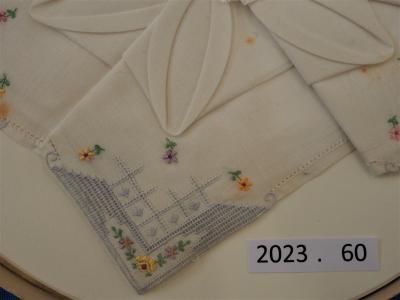 MACHINE EMBROIDERY, HANDKERCHIEF