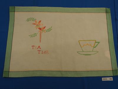 GENERAL EMBROIDERY, TRAY CLOTH