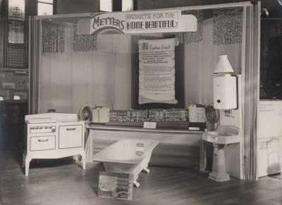 PHOTOGRAPH: METTERS' DISPLAY - EMPIRE PRODUCTS EXHIBITION, PERTH, 1937