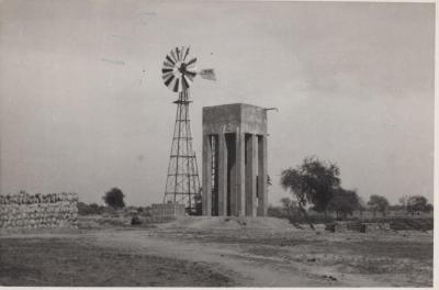 PHOTOGRAPH: (Copy) METTERS 'K' WINDMILL AND WATER STORAGE TANK AT JATHERI, INDIA