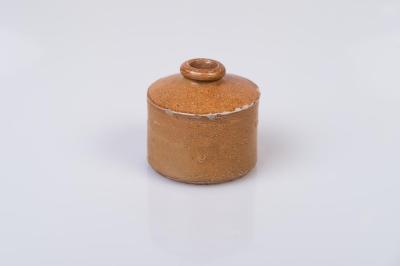 INK BOTTLE: TWO PENNY, STONEWARE