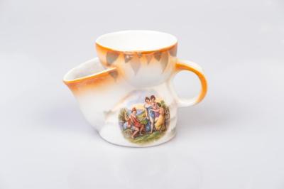 SHAVING MUG: DECORATED WITH SCENE FROM GREEK MYTHOLOGY