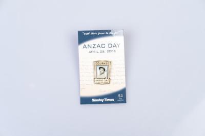 BADGE: ANZAC DAY 25TH APRIL 2006