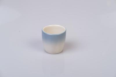 EGG CUP: WEMBLEY WARE, BLUE/GREY