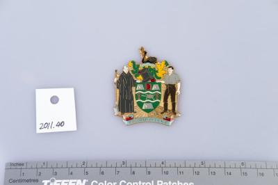 CITY OF SUBIACO ENAMELLED BADGE