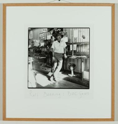 PHOTOGRAPH (FRAMED): 'RALF BOENING : BOC GASES', MICHELLE TAYLOR, 1997