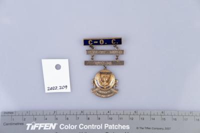 BADGE: SOROPTIMIST INTERNATIONAL, SUBIACO PAST PRESIDENT, 1957-58, 1960-61