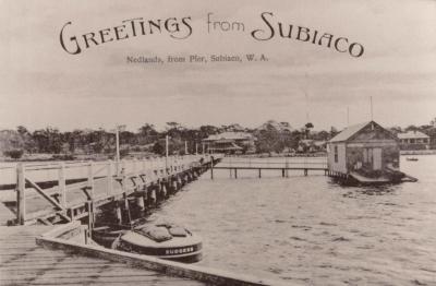 PHOTOGRAPH: NEDLANDS FORESHORE FROM PIER