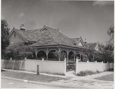 PHOTOGRAPH: THE NEWMAN HOUSE, 67 HAMERSLEY ROAD, SUBIACO
