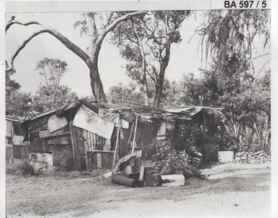 PHOTOGRAPH: CAMP IN SUBIACO AREA, C.1957