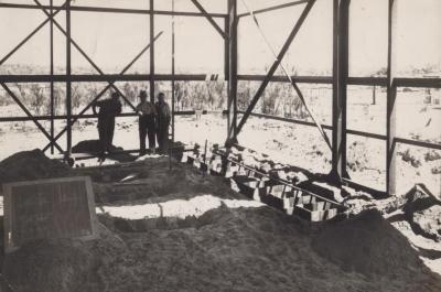 PHOTOGRAPH: BUILDING IN PROGRESS, METTERS FACTORY, FEBRUARY 1937