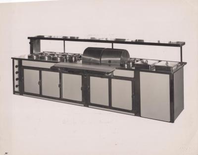 PHOTOGRAPH: METTERS' BAIN-MARIE AND HOT-PRESS