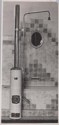 PHOTOGRAPH: METTERS CHIP HEATER AND SHOWER