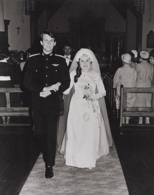 PHOTOGRAPH: WEDDING PHOTOGRAPH OF ROBERT AND JOCELYN MITCHELL