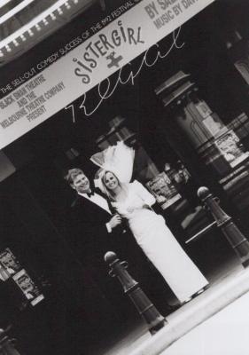 PHOTOGRAPH: WEDDING PHOTO OF SADIE DIGGINS AND NED HOLTHOUSE